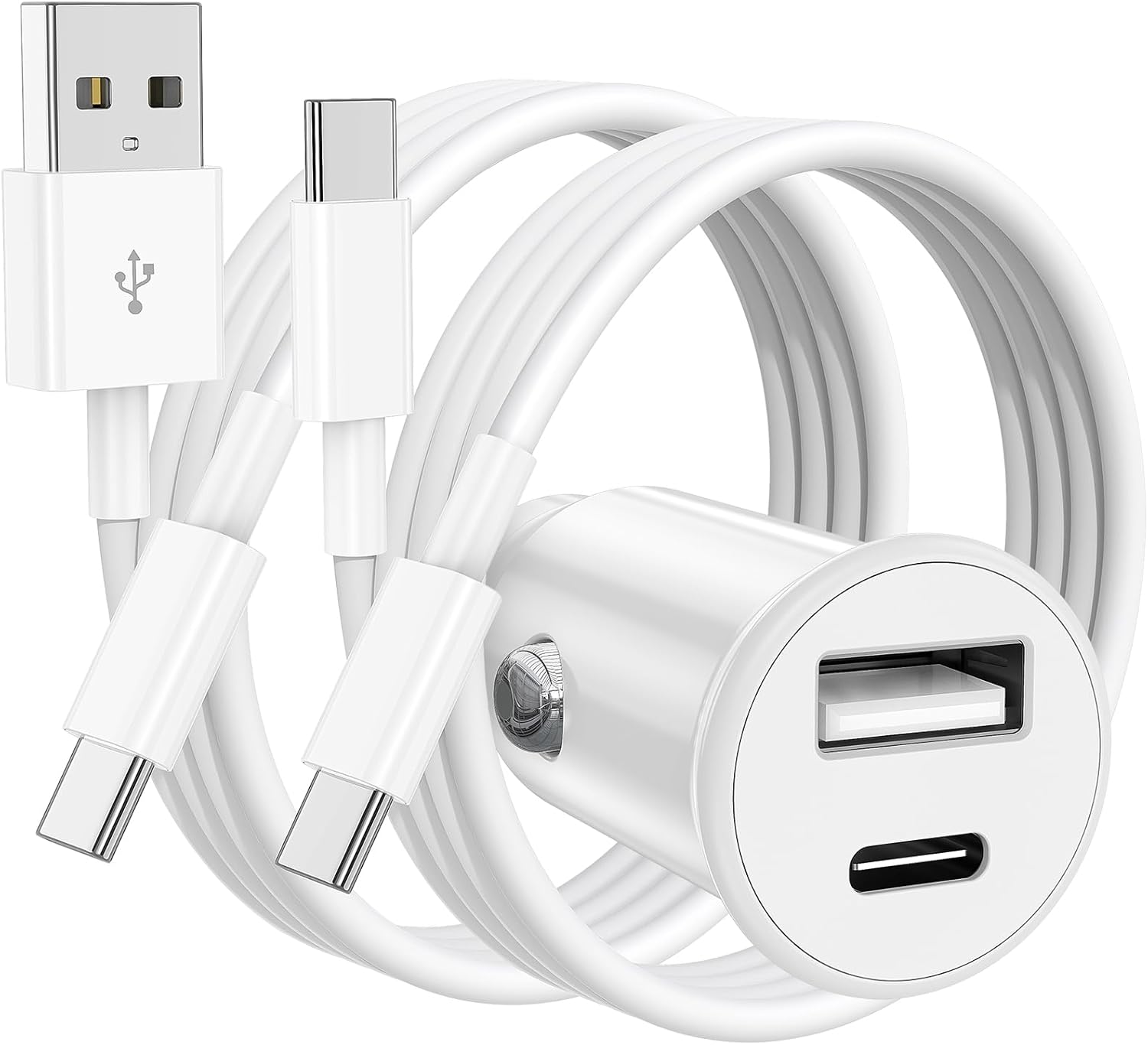 Fast Car Charger Dual USB-C para Choferes de Uber (Carga Rápida 40W)