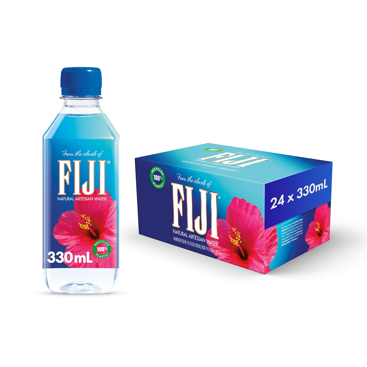 FIJI Natural Artesian Water 330ml Pack 24
