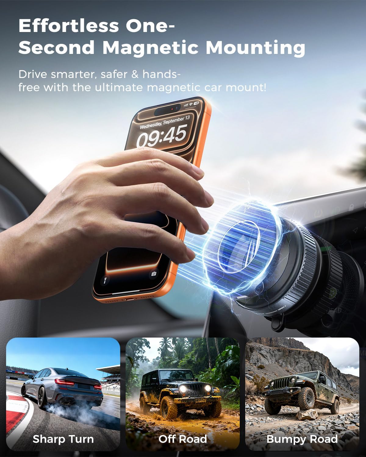 Soporte Magnético para teléfono de Carro